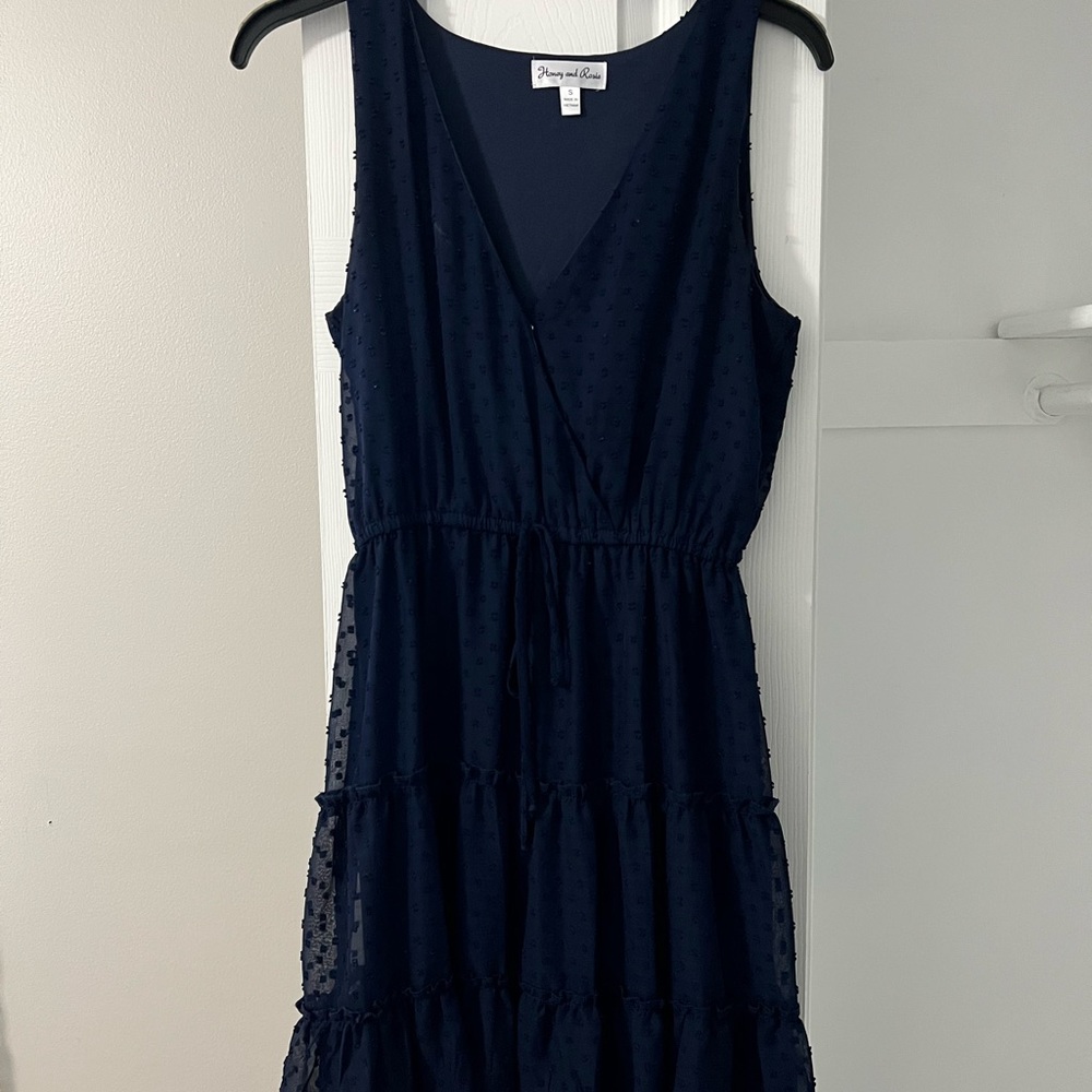 Honey & Rosie Navy Blue Dress